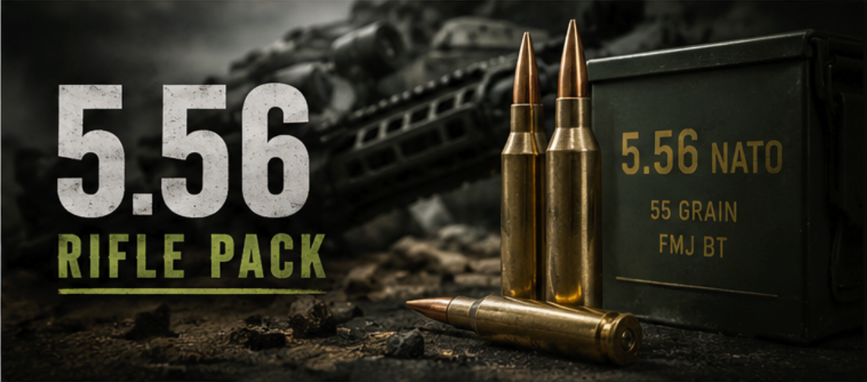 Ammo | 556 Rifle Pack 50 Rd Count