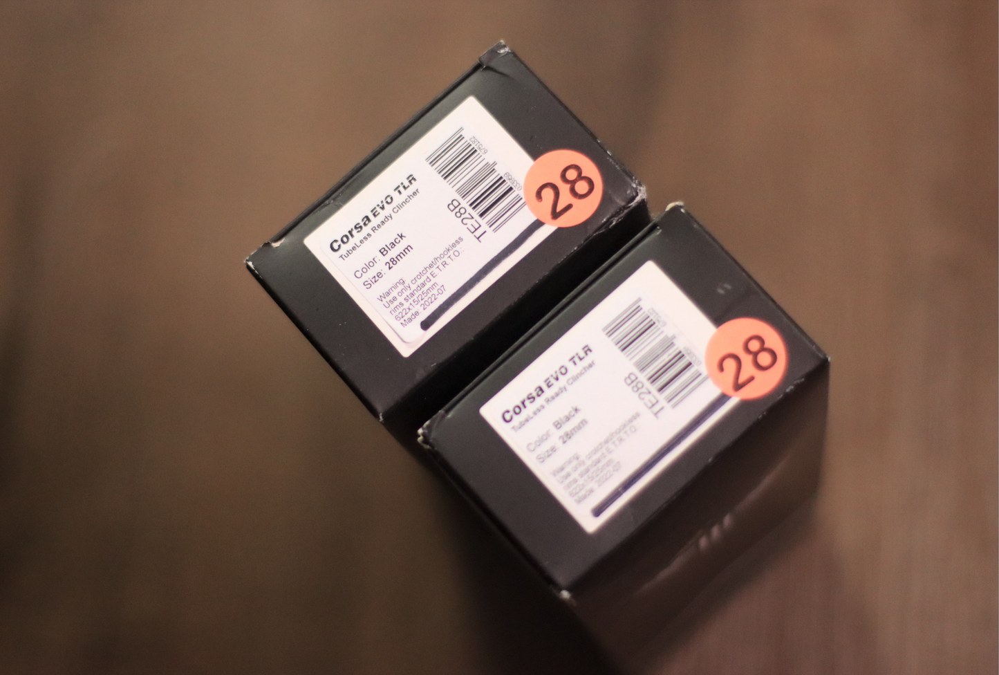 Veloflex Corsa EVO TLR 28mm, Black (New)