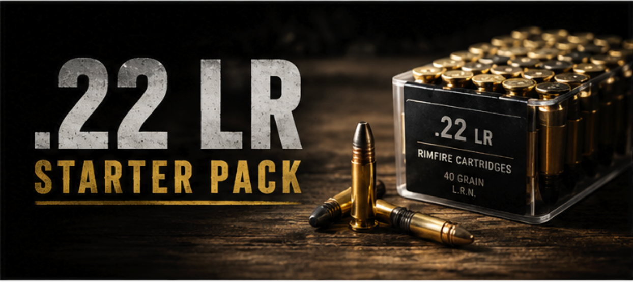 Ammo | .22LR Starter Pack 50 Rd Count