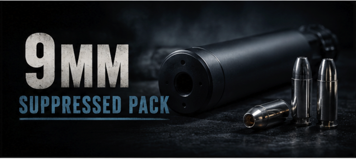 Ammo | 9mm Suppressed Pack 50 Rd Count