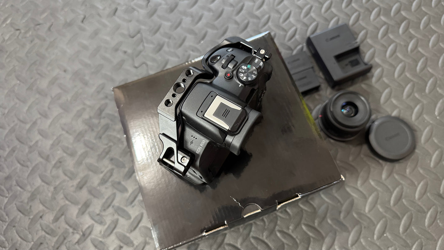 Canon R50 + Extras | (Used Item)