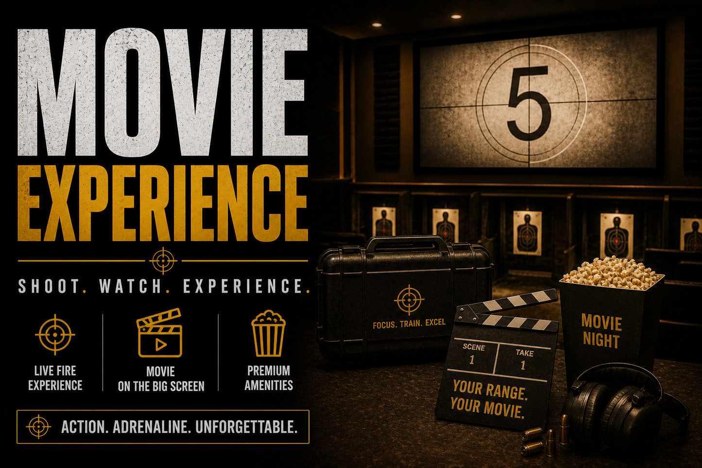 Training | 🎬 MOVIE EXPERIENCE | Shoot what you’ve only seen on screen. Feel the difference.