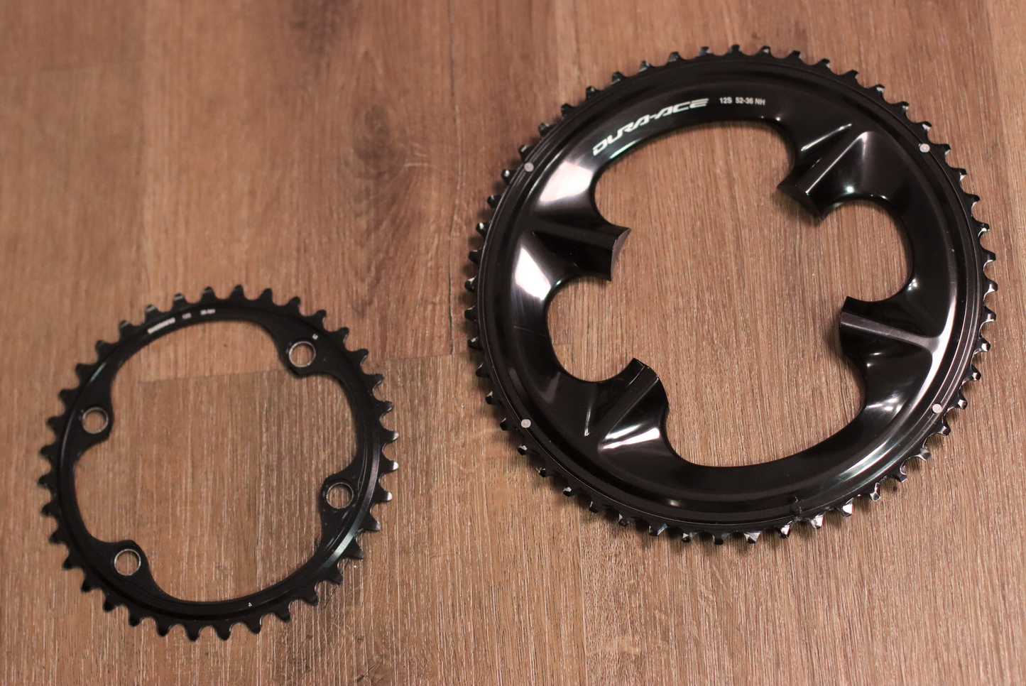 Dura Ace Shimano R9200 52/36, 4-bolt 110 ChainRings | (Used Item)