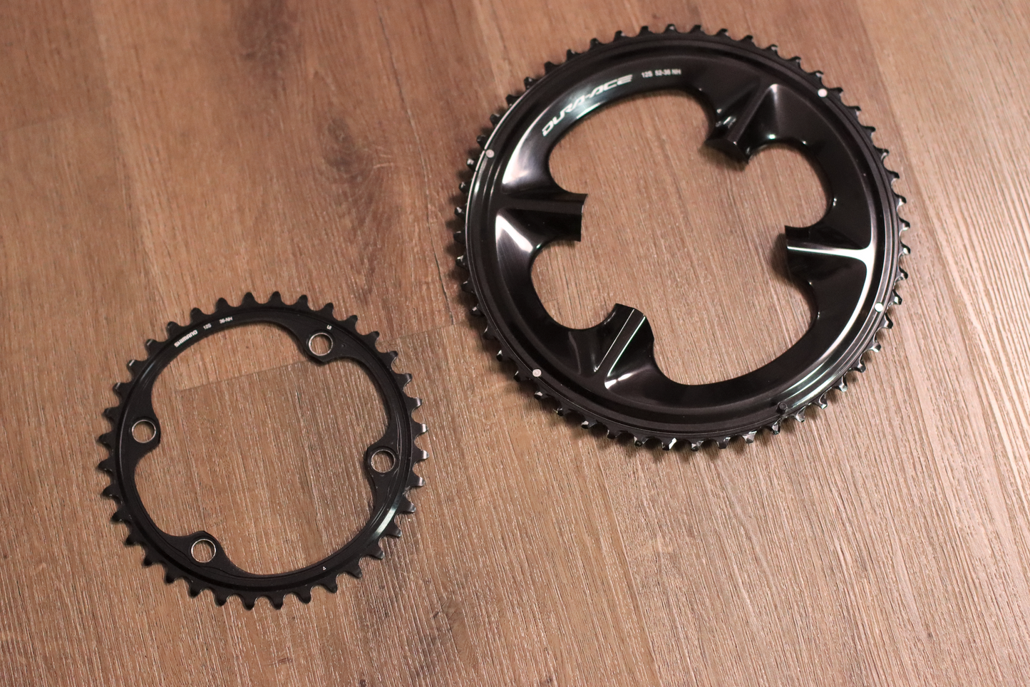 Dura Ace Shimano R9200 52/36, 4-bolt 110 ChainRings | (Used Item)
